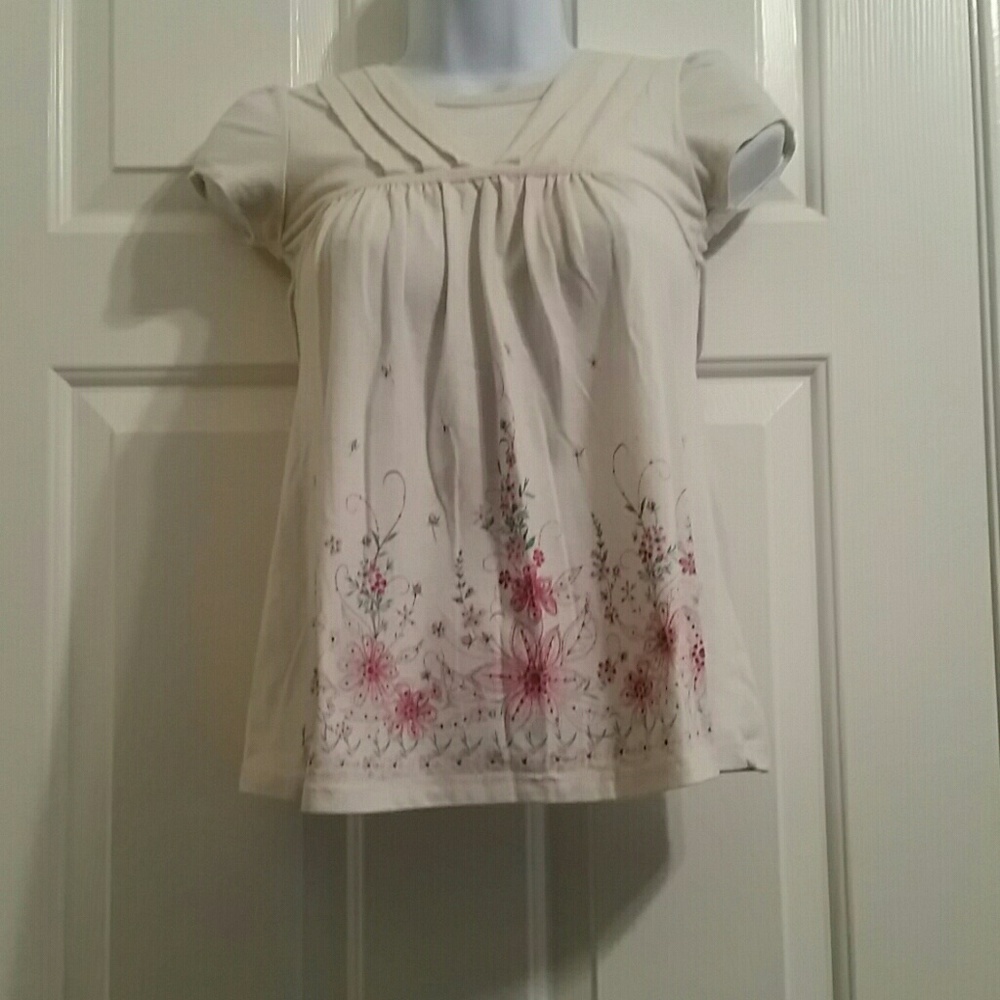 Kiddo short sleeve white shirt 12